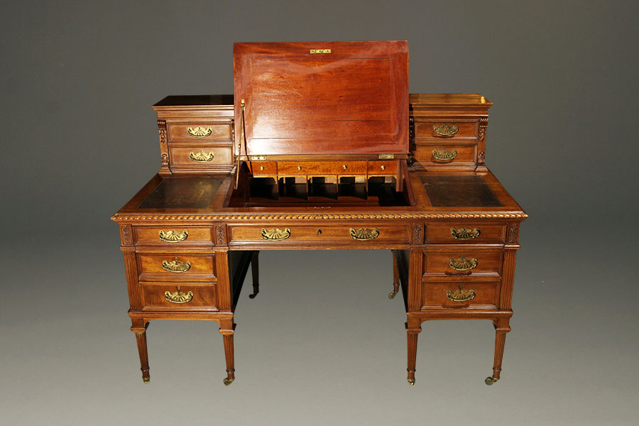 Antique English Architect's Desk. A1679E-architect-desk-antique-english - Antique English Architect's Desk.