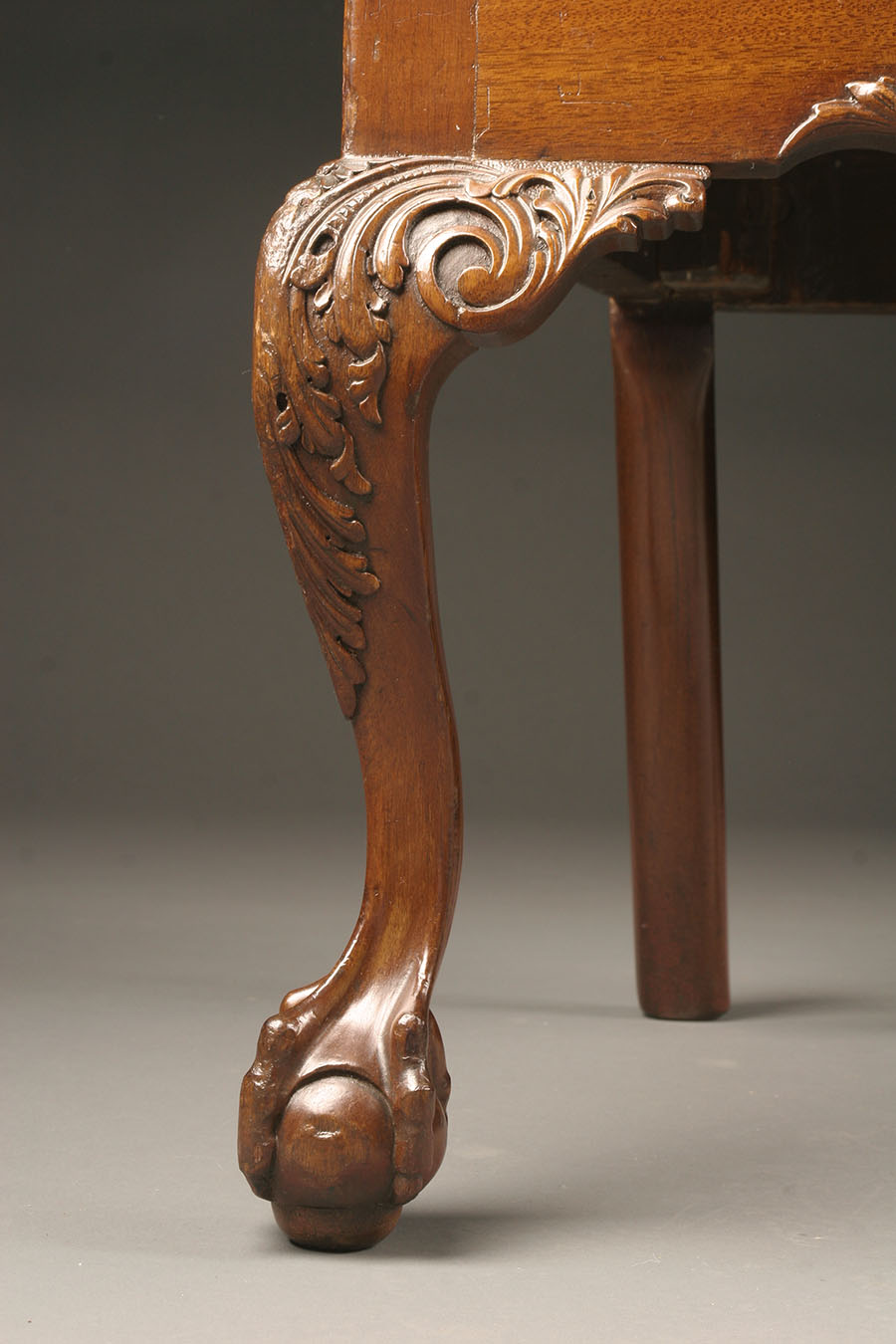 Antique Chippendale Style Side Chairs Late 19th Century Set Of Six Antique Chippendale Style Side Chairs With Ball And Claw Feet