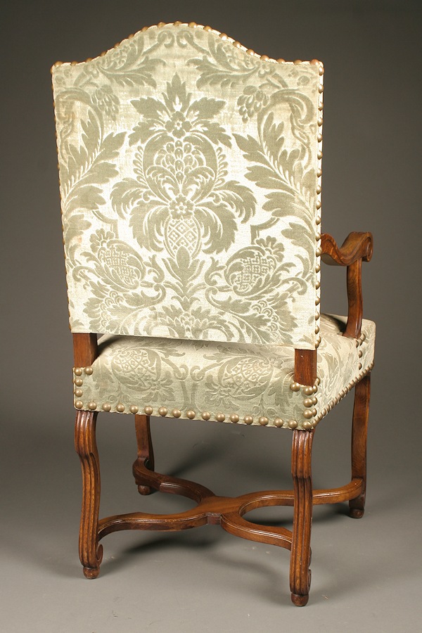 Set Of Antique French Louis XIII Style Dining Chairs In Oak, Circa 1890. Home/Furniture/Chairs/All French Chair - Set Of Antique French Louis XIII Style Dining Chairs In Oak, Circa 1890.