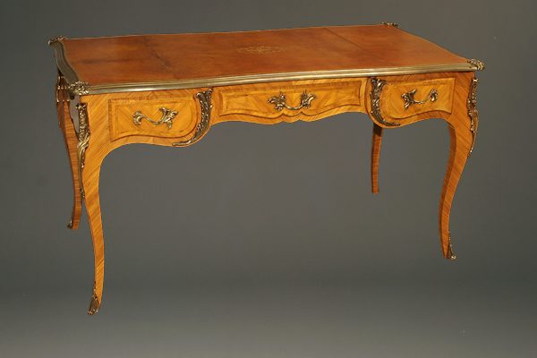 Late 19th Century French Louis Xv Style Writing Desk A4835c