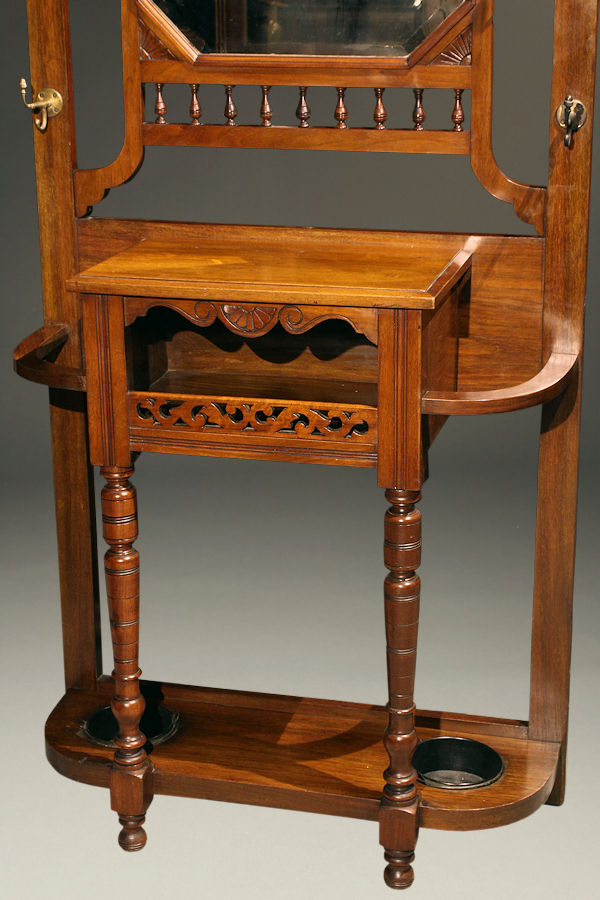 19th century English hall tree.