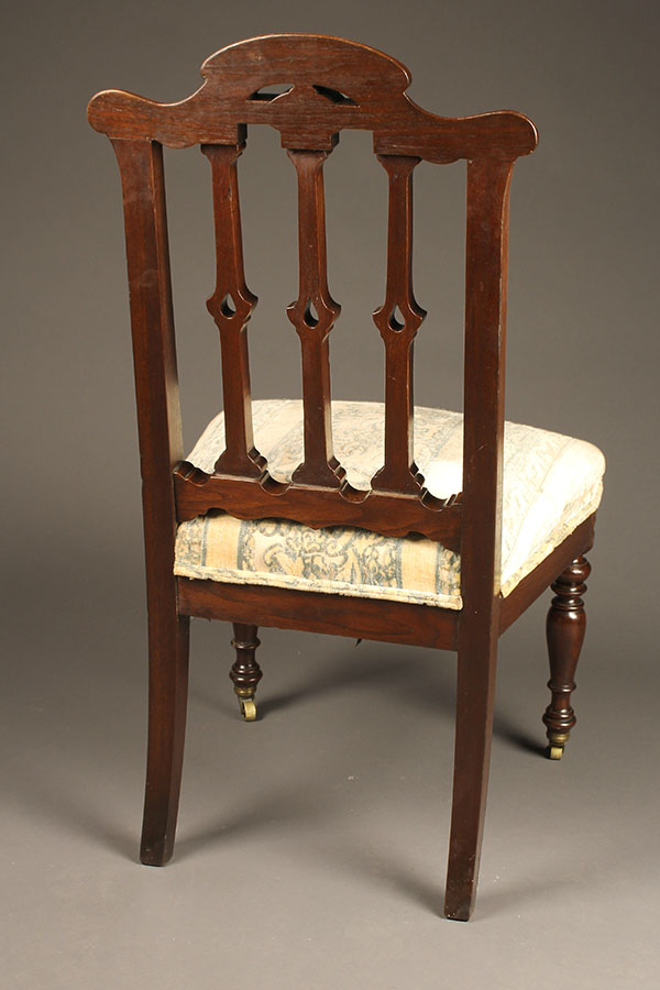 Pair Of Antique French Side Chairs. A5357D-antique-french-side-chair-pair - Pair Of Antique French Side Chairs.