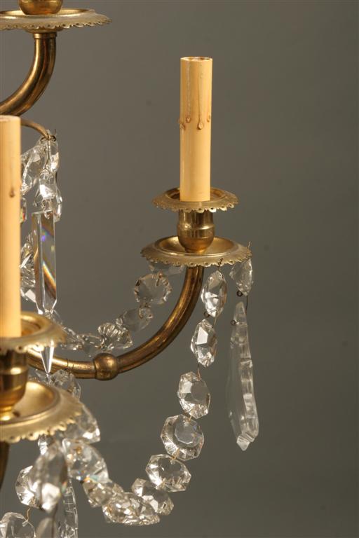 Antique French 12 Arm Brass And Crystal Chandelier Home Lighting Chandeliers Crystal Antique French 12 Arm