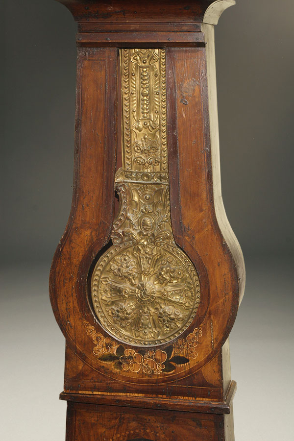 Antique French tall case clock.