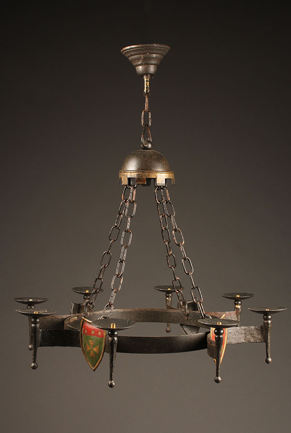 Antique French Iron Chandelier A5417a Antique Iron Chandelier 8 Arm