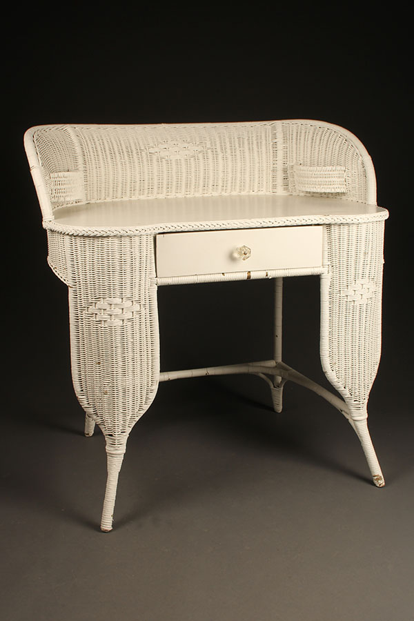Wicker Vanity
