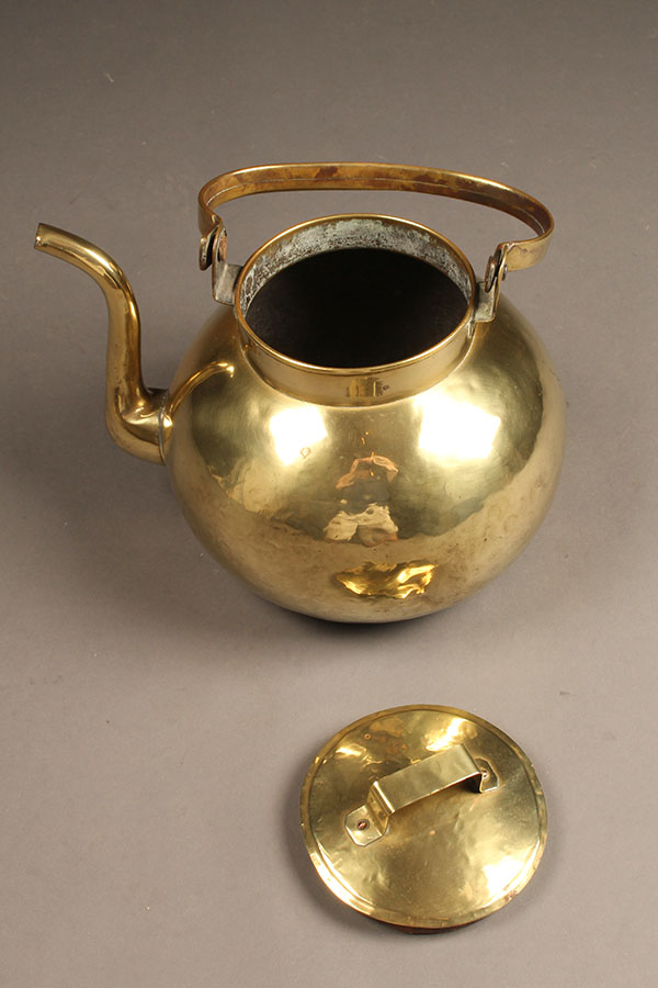 Brass Teapot.
