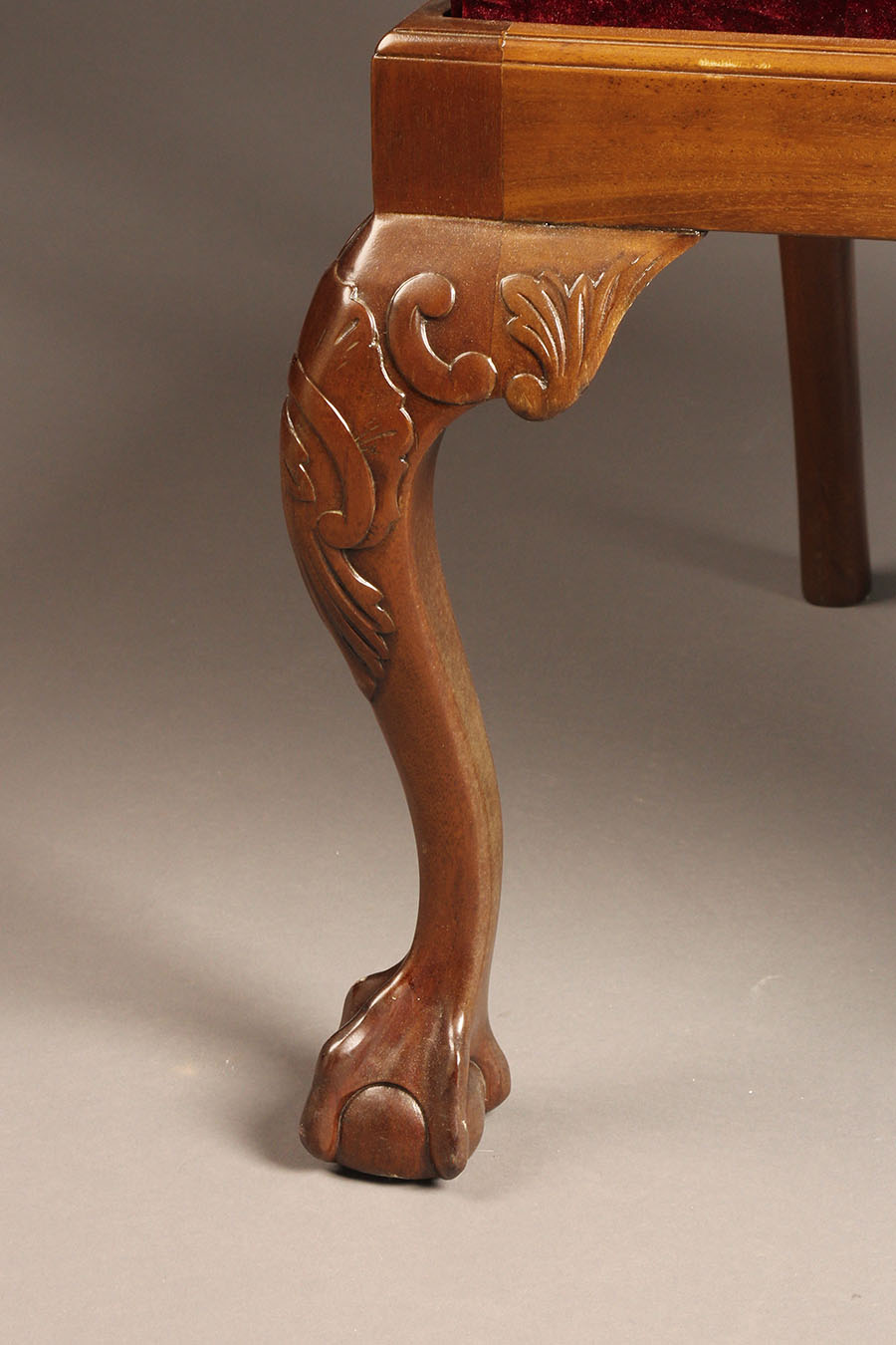 Antique Chippendale Style Gany Side Chairs With Carved Back Home Furniture Chairs Dining