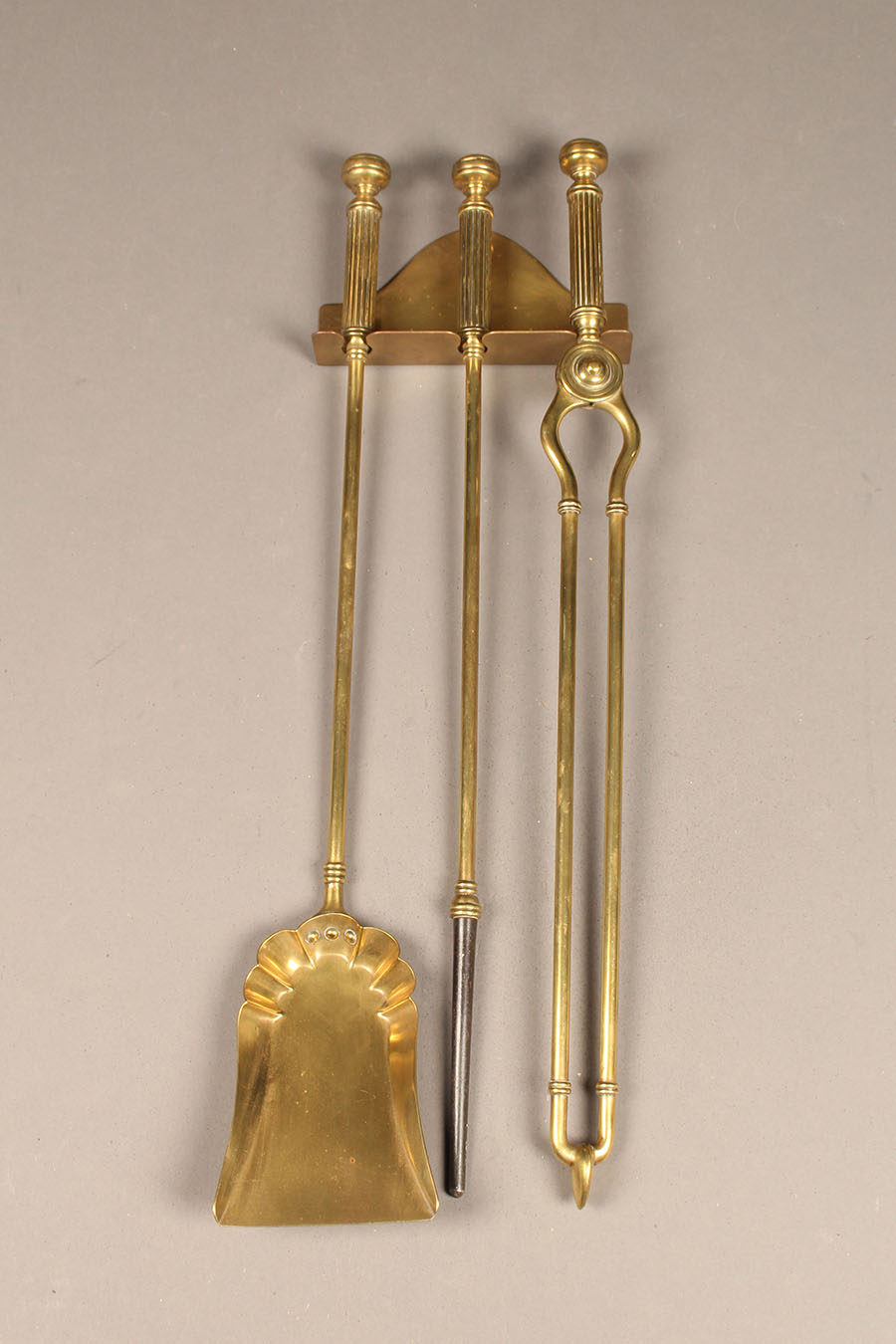 Antique fireplace fender.