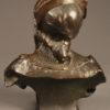 Bronze bust of gypsy woman by Benthous A1165D