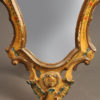 Polychromed Venetian mirror A1447C