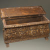 Italian gilded and hand carved cassone  A1833B