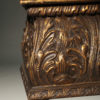 Italian gilded and hand carved cassone  A1833F