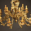 18 arm French antique bronze chandelier A2084F