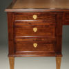 French satinwood and prima vera mahogany, Napoleon III partners desk A2251D