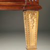 French satinwood and prima vera mahogany, Napoleon III partners desk A2251E