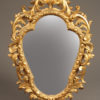 Pair of Italian gilded mirrors A2258B