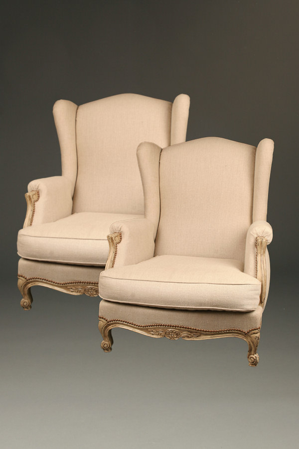 Louis XV Wing Chair