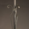Scroll and leaf iron floor lamp, French A3006B