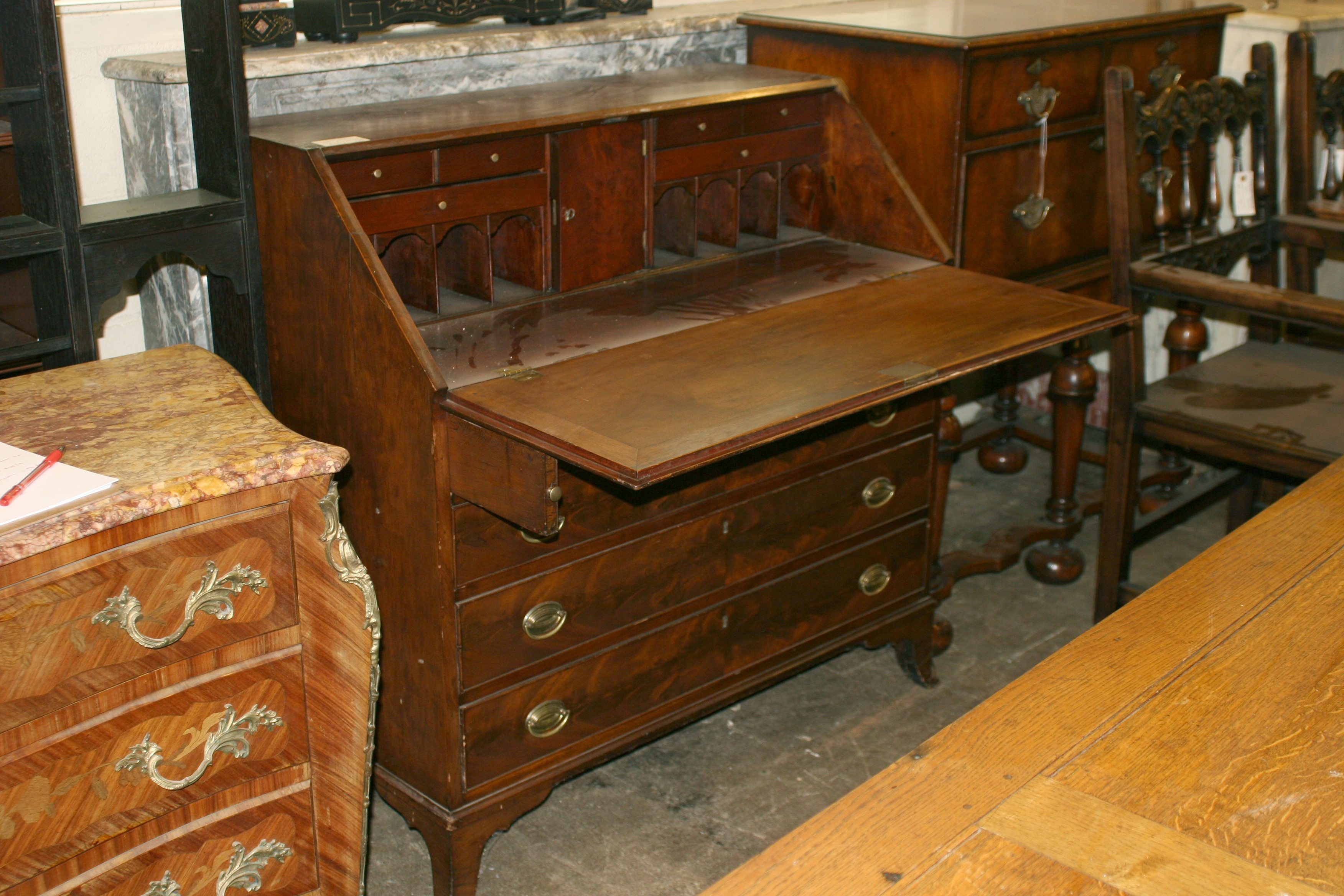 18th century writing on sale desk