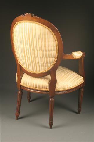 Circa 1940 French Louis XVI Style Children's Armchair Attributed