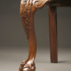 Late 19th Century Set of Six Antique Chippendale Style Side Chairs with Ball and Claw Feet A3572E
