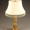 Wonderful French Louis XV style bronze lamp with foliage motif, circa 1920's.