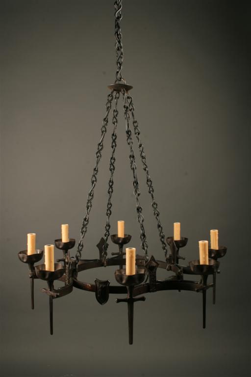 Large discount antique chandelier