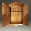 Very unusual French Neo Classic armoire with ball and claw feet A4342E