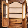 Loveley Louis XV style French walnut vitrine with glass door A4754E