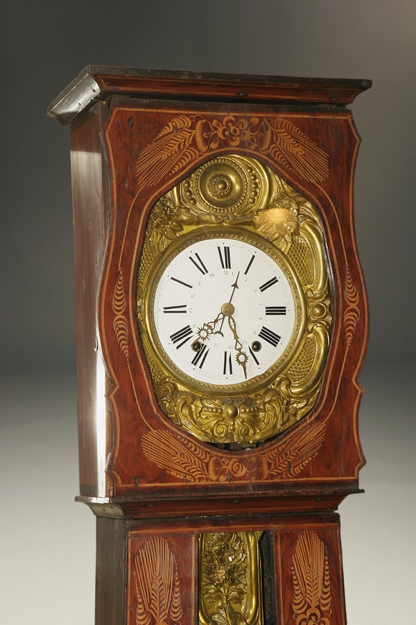 Balancier horloge pendulum French Comtoise coq clock uhr Morbier 18 e copie 1 