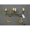 Pair of French Empire two arm sconces A5036