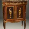 Antique French Empire Style Antique Buffet With Marble Top front view