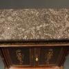 French Empire Style Antique Buffet With Marble Top A5130D