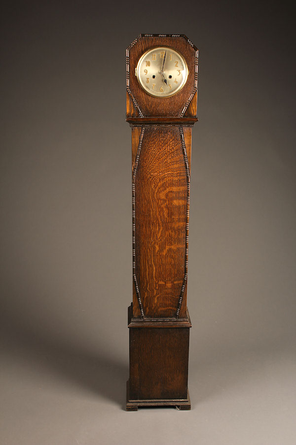 English Art Deco Grandmother Clock,Medium Rare Steak Picture