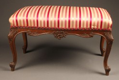 19th century French Louis XV style bench A5207A1