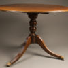 Early 20th century Sheraton style antique breakfast table A5243A1