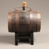 19th century French wine barrel on stand A5251A1