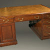 Early 20th century English partner's desk A5253A1