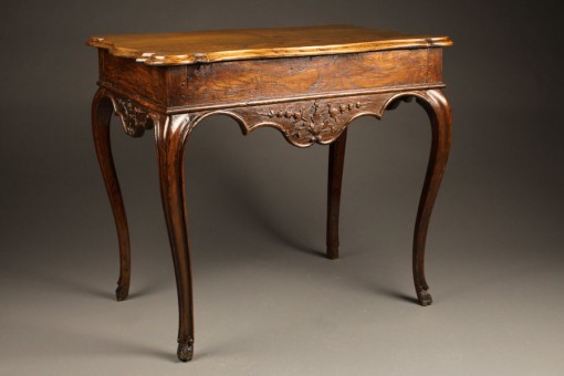 19th century antique occasional table from Liege Belgium A5262A1