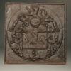 17th century fireback with coat of arms A5289A1