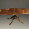 A5377A-english-round-leaves-dining-table-walnut1