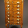 French 8 drawer serpentine front lingerie chest B1011A