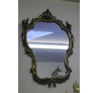 Louis XV style gilded mirror, circa 1870