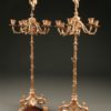 Pair of 19th Century French Empire candelabra A3599A