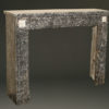 Louis XVI French Gray Marble Fire Surround A4152A