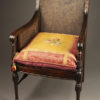 Antique Adams style arm chair