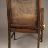 Antique Adams style arm chair.