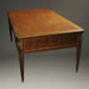 Antique Louis XVI style partner’s desk.