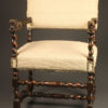 Antique English Renaissance arm chair.